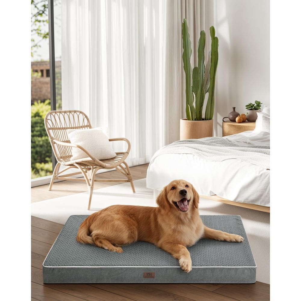 Cama para cães WESTERN HOME Ortopédica de tamanho grande lavável