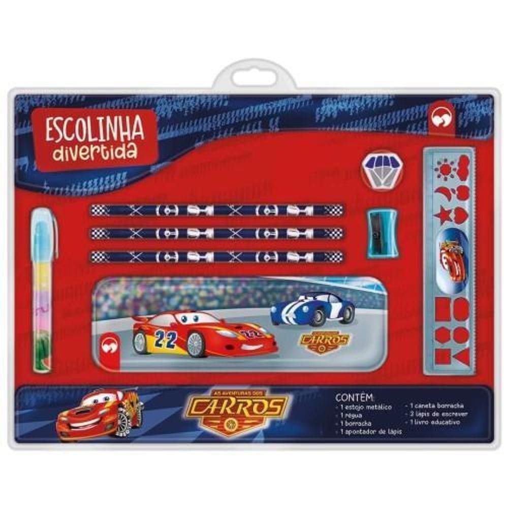 Livro Escolinha Divertida Carros - Editora Vale Das Letras