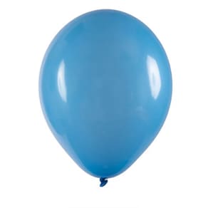 BIG BALAO  (FAT BALL) - AZUL CELESTE - ART-LATEX  Nº 250 - 1 unidade