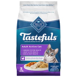 Saco de 1,36 kg Cat Food Blue Buffalo Tastefuls Active Chicken