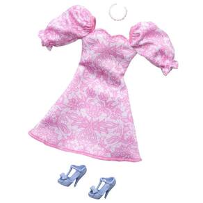 Barbie Acessórios para Boneca Vestido Estampado - Mattel