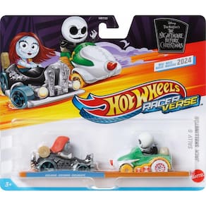 Hot Wheels RacerVerse Sally e Jack Skellington - Mattel
