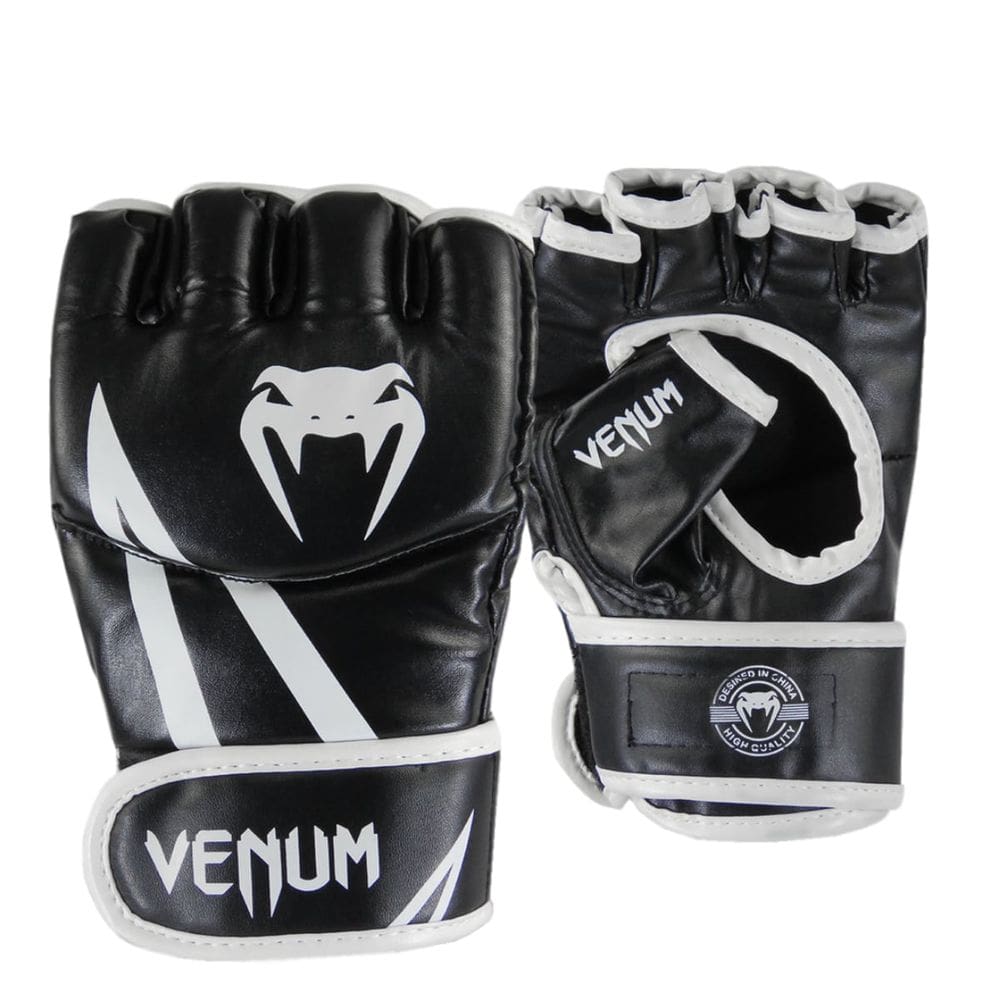 Luva de MMA Venum Challenger Evo - Preto e Branco