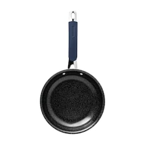 Frigideira Tramontina Romagna Em Alumínio Com Revestimento Interno Cerâmico E Externo Em Inox Polido Black Stone 25 Cm