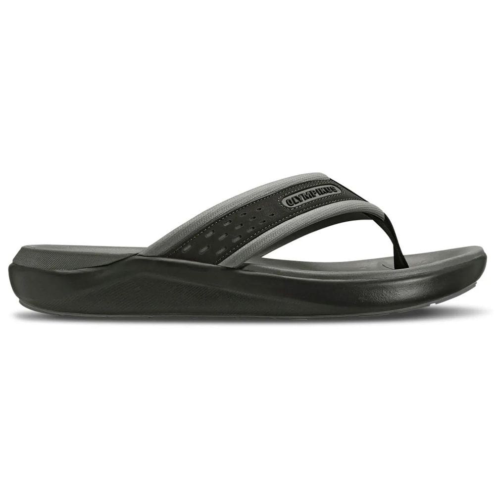 Chinelo Olimpikus 921 Preto e Cinza