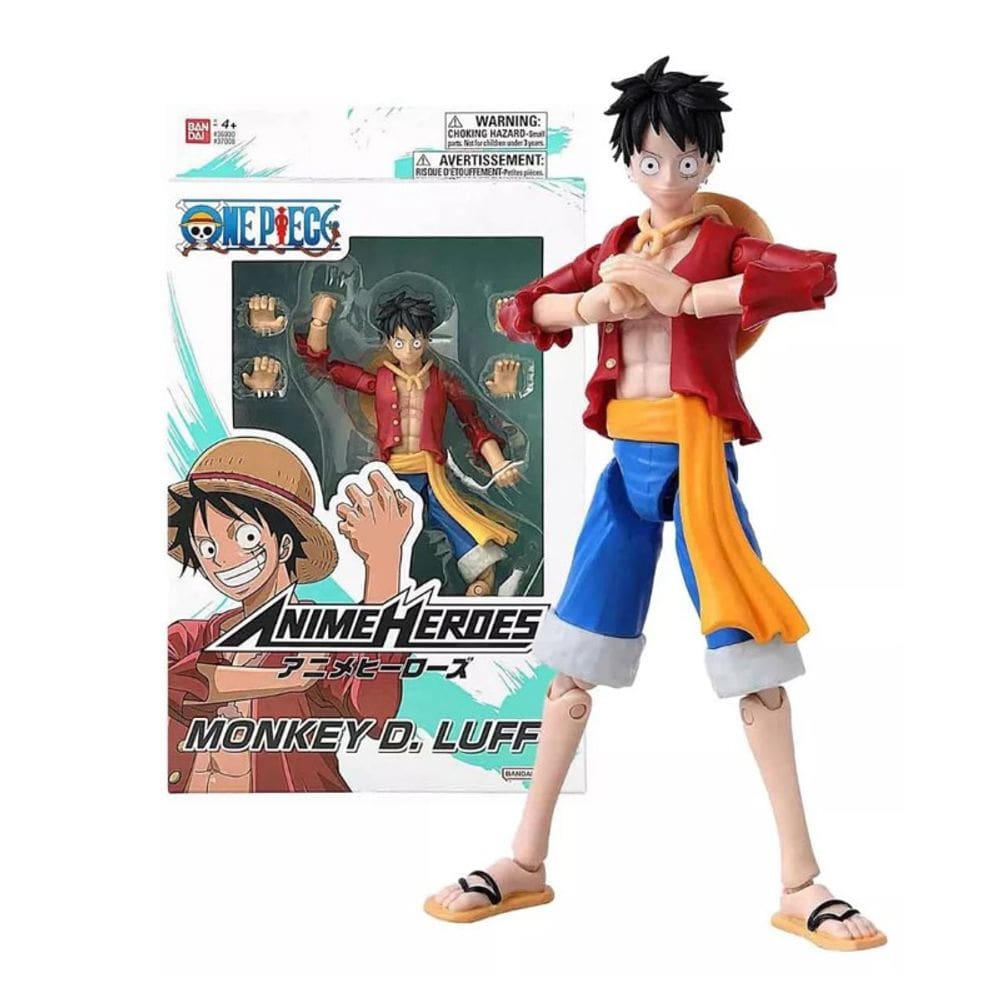 Boneco Articulado One Piece Monkey D. Luffy - Sunny