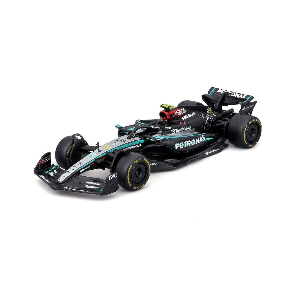 Miniatura Fórmula 1 Mercedes F1W15 2024 Lewis Hamilton - Bburago