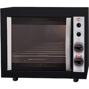 Forno elétrico De Bancada Layr Crystal Plus Black 46 litros 1750W