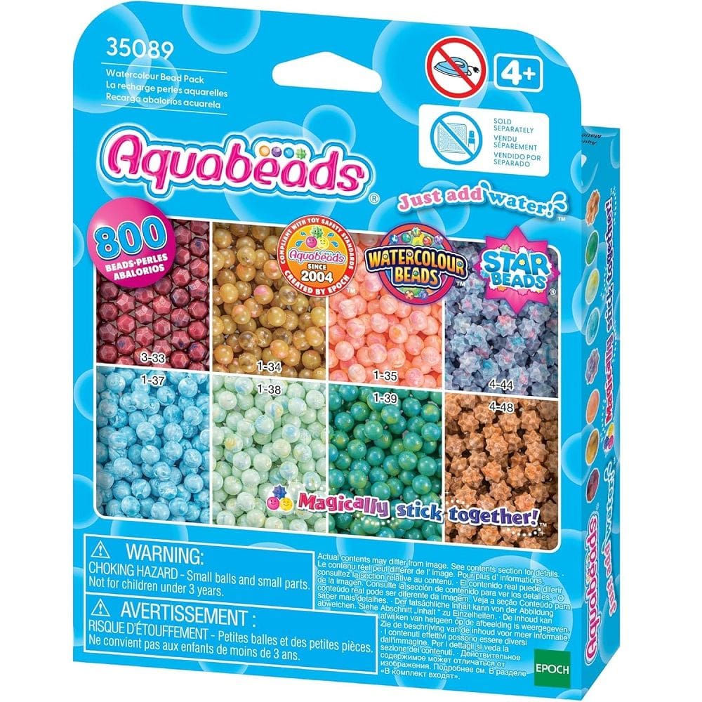 Aquabeads Watercolour Bead Pack - Epoch 35089