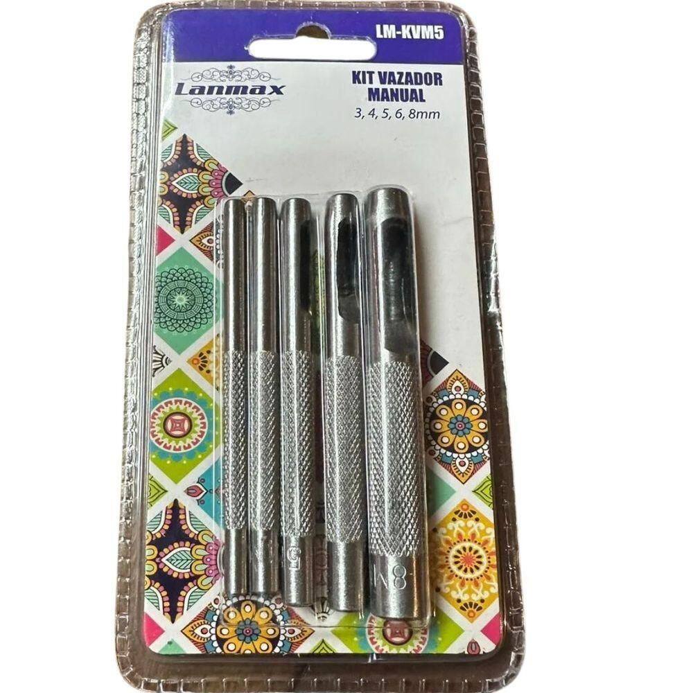 Kit Vazador Manual 3,4,5,6,8mm - Lm-kvm5