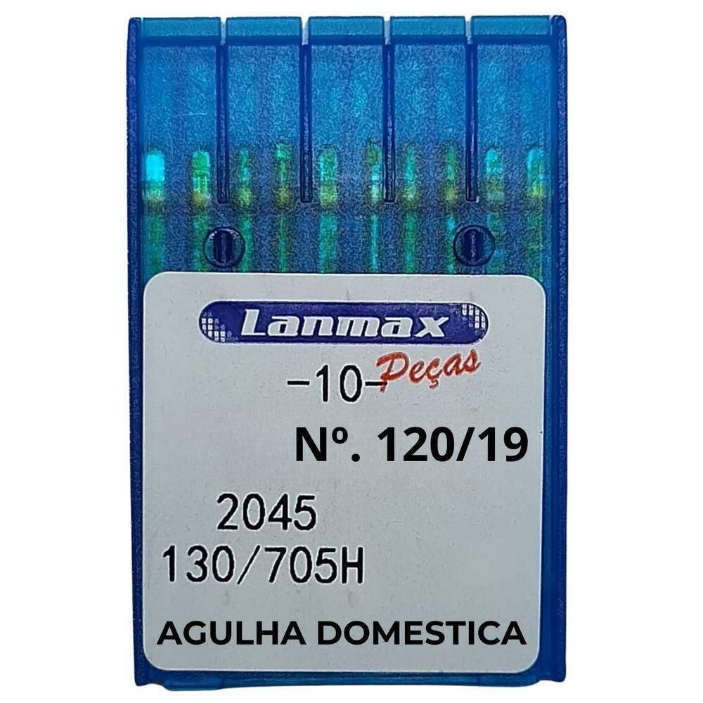 Agulha 2045 Para Máquina De Costura Doméstica Portatil E Mini Maquina - 10un 19