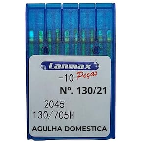 Agulha 2045 Para Máquina De Costura Doméstica Portatil E Mini Maquina - 10un 21