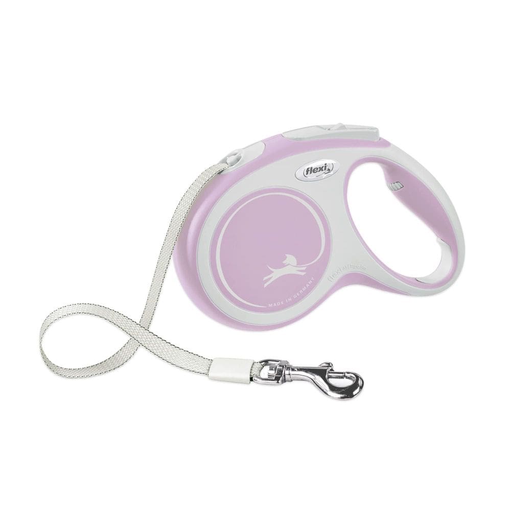 Coleira retrátil para cães FLEXI New Comfort Tape para cães médios