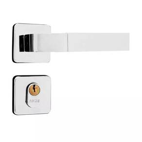 Fechadura Externa Roseta 40Mm Mgm Modena Cromado