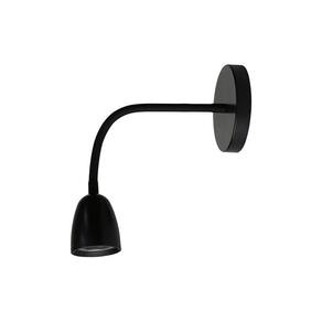 Arandela Taschibra Articulável Led Mr16 Bivolt Preto 6500k Luz Branca 15060096