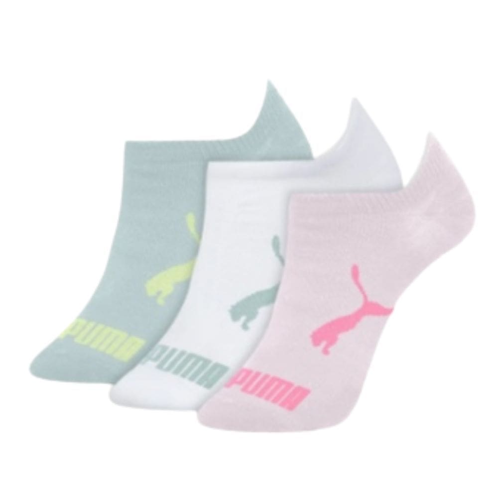 Kit Meia Sapatilha Invisível Puma Juvenil 29 à 34 Vd/Bc/Rs