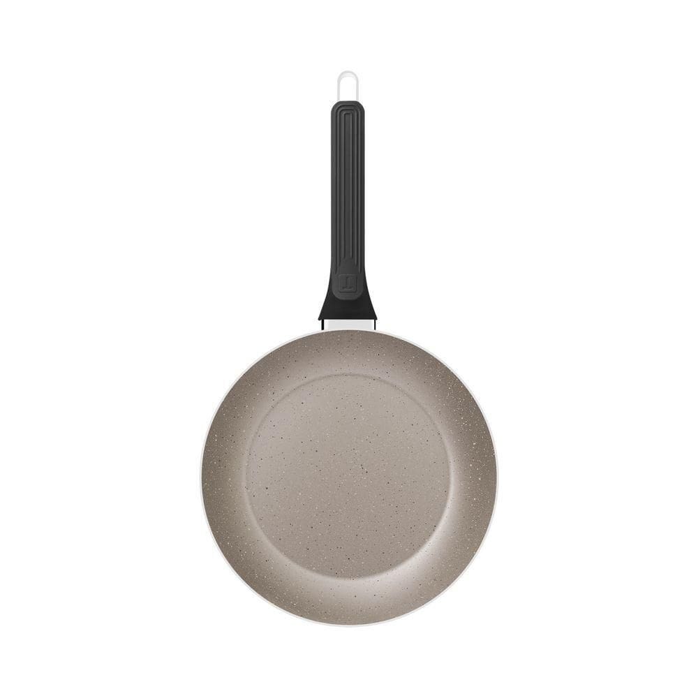 Frigideira Tramontina Milazzo Em Alumínio Com Revestimento Interno E Externo Em Antiaderente Starflon Max Amêndoa 20 Cm