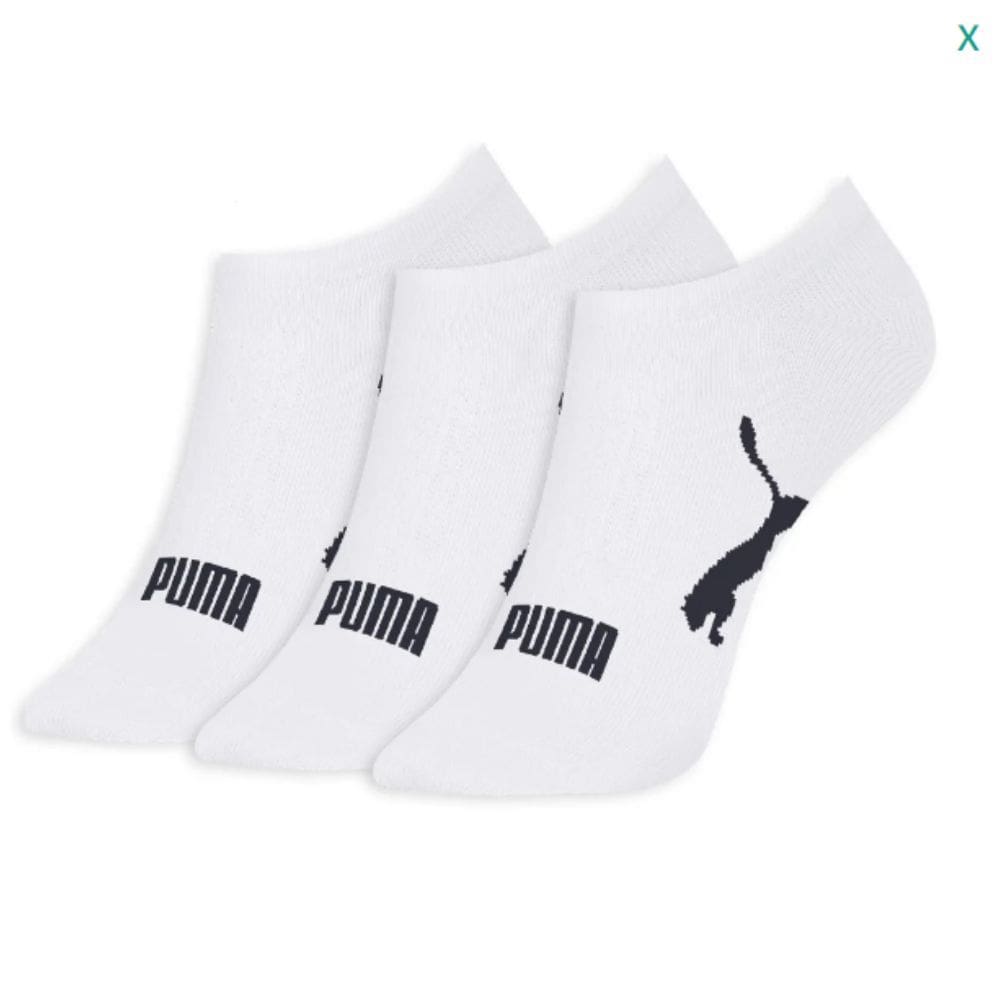 Kit Meia Fem Sapatilha Puma 4755.001.5.998 com 3 brancas