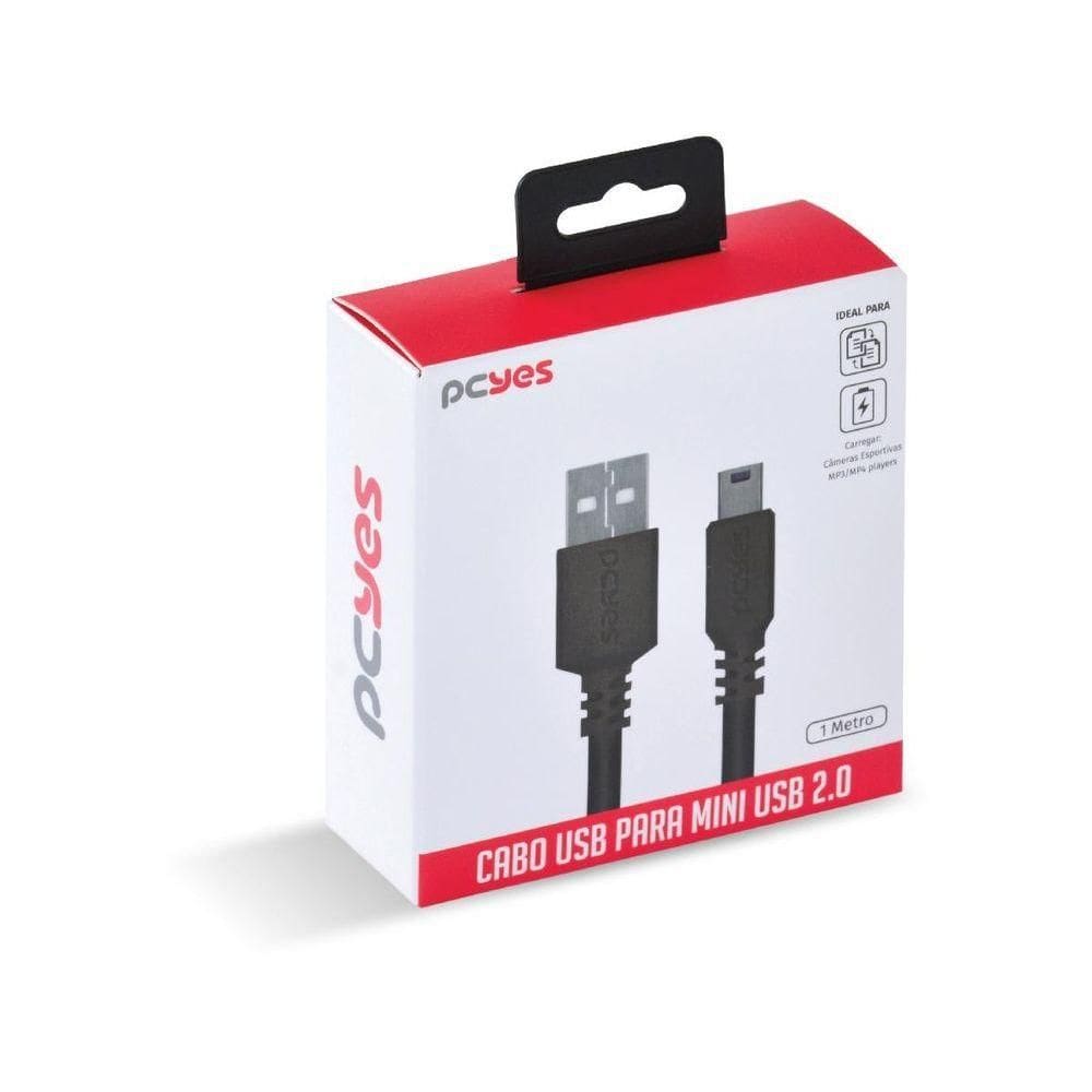 Cabo Usb A Para Mini Usb B 1m - Puanm2-1