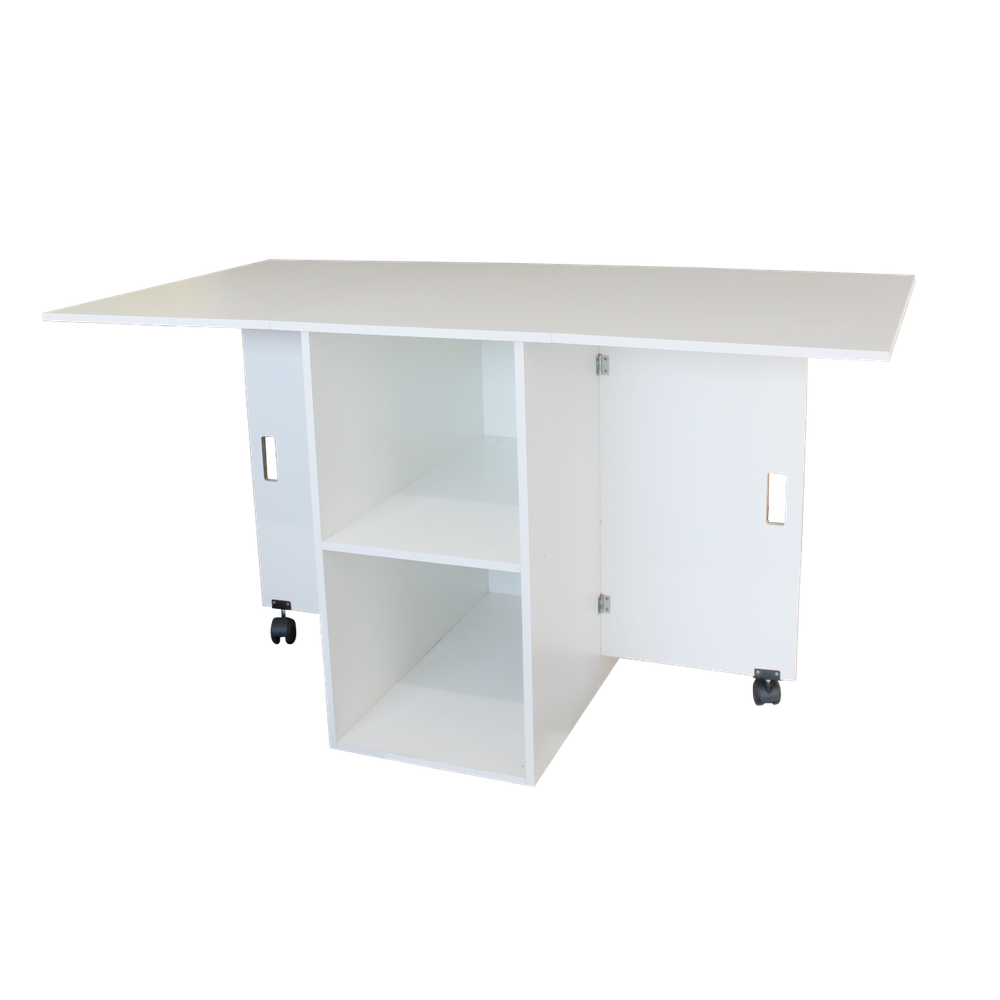 Mesa Dobrável Para Corte De Tecidos Costura Branco Cód.704