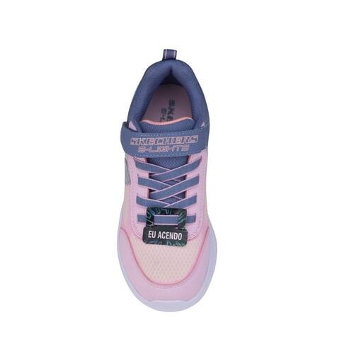Tênis Skechers Infantil Lights com Luz Led Ponto