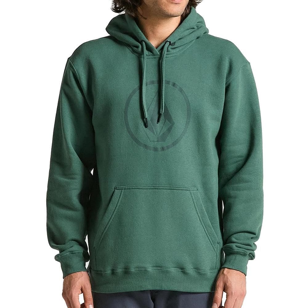 Moletom Volcom Canguru Volstoned WT25 Masculino Verde Escuro