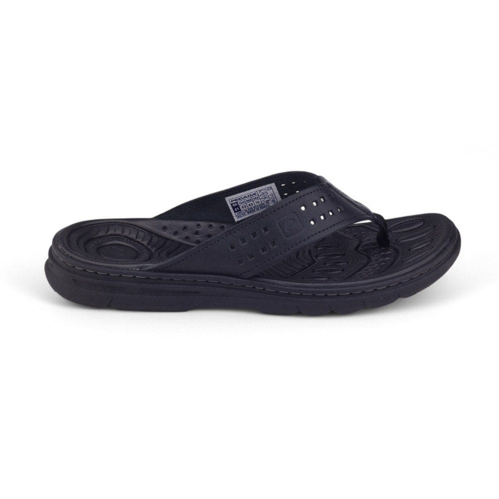 Chinelo Masculino Pegada 134202-01 Couro Wave