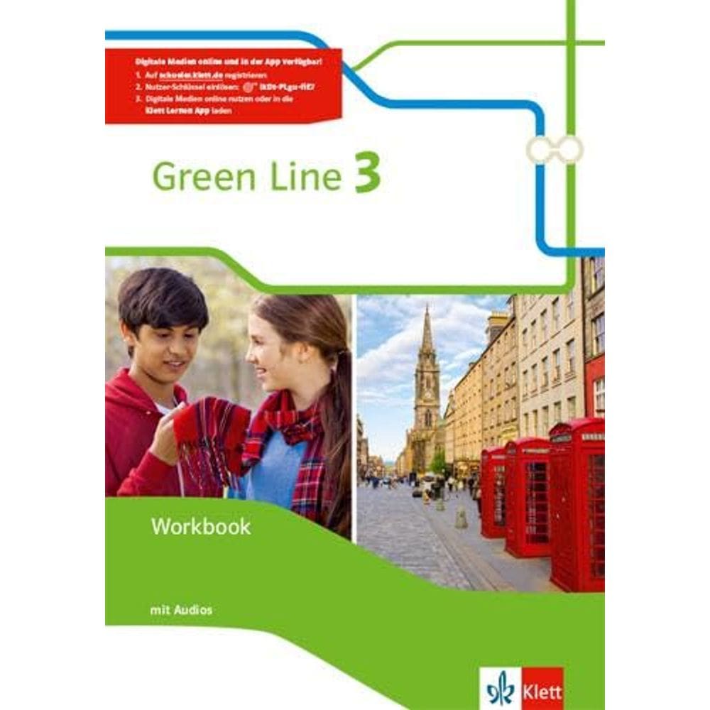Green Line 3: Workbook mit Audios Klasse 7 (Green Line. Bundesausgabe ab 2014)