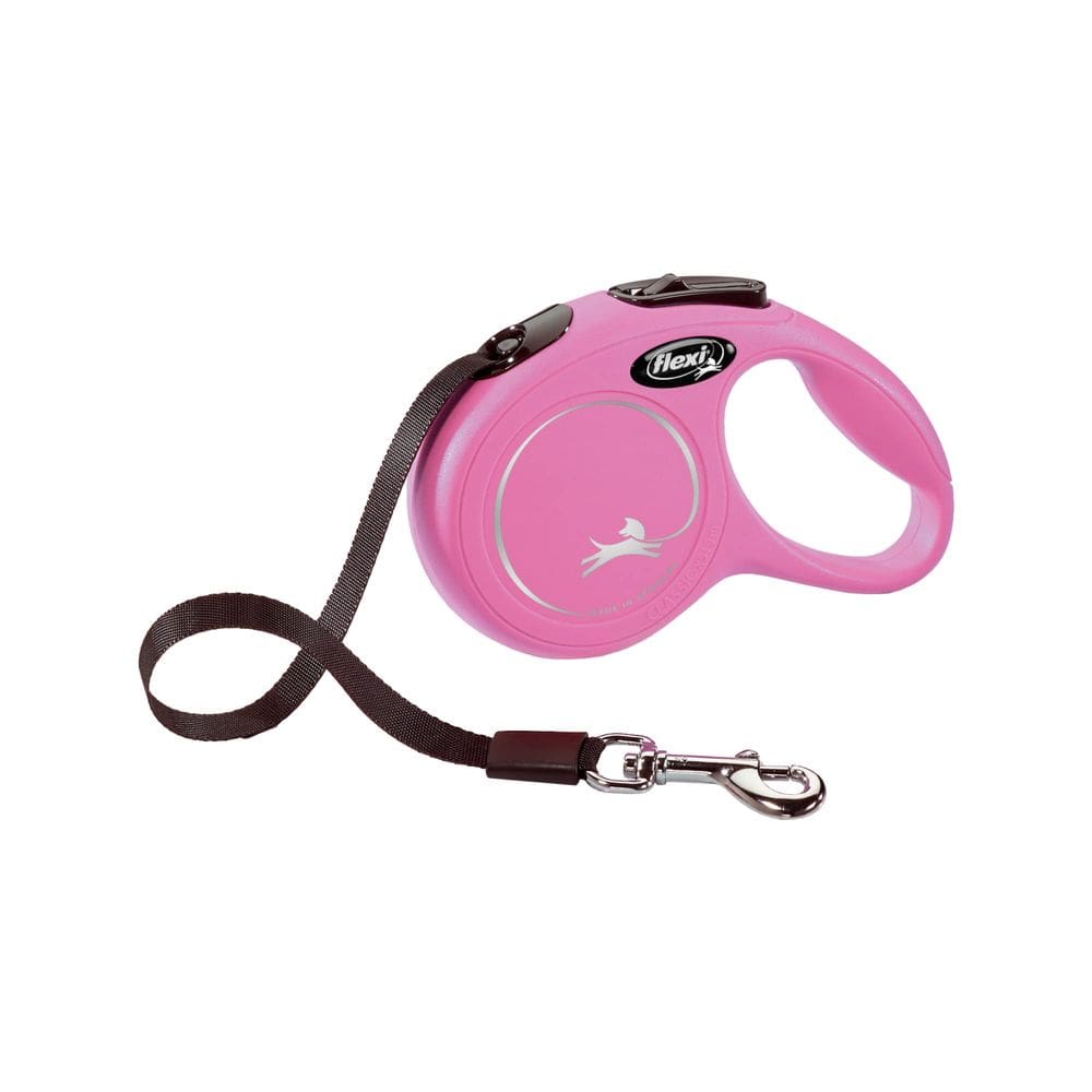Coleira retrátil para cães FLEXI New Classic Tape para cães pequenos