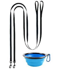 Conjunto de coleiras DOYOO Puppy & Cat com gancho de coleira para pequenos e médios