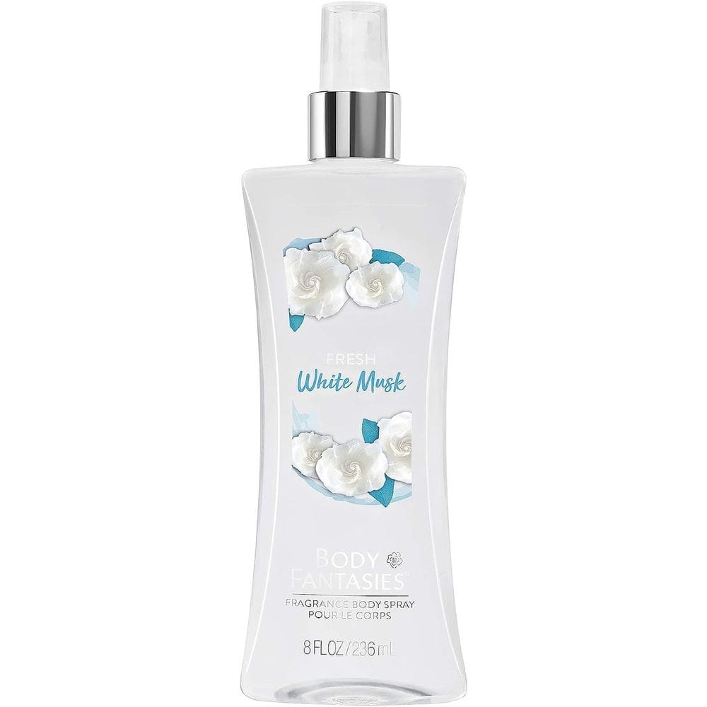 Perfume em spray corporal Body Fantasies Fresh White Musk 236 ml