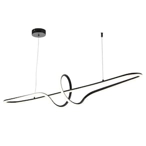 Pendente Illusion Led Preto Usina Design