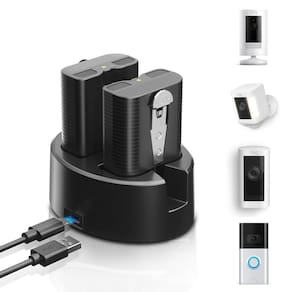 Kit de substituição de bateria Mrupoo 6040mAh com carregador Ring Doorbell
