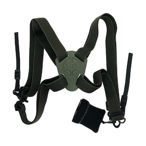 Arnês binocular GAIARENA com alça ajustável para camuflagem de caça