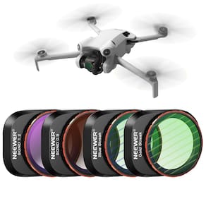 Conjunto de filtros NEEWER ND e Effect para DJI Mini 4 Pro, pacote com 4