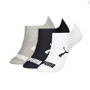 Kit Meia Esporte Cano Médio Puma 4515.001.6.996 Cz/.Pt.Bc