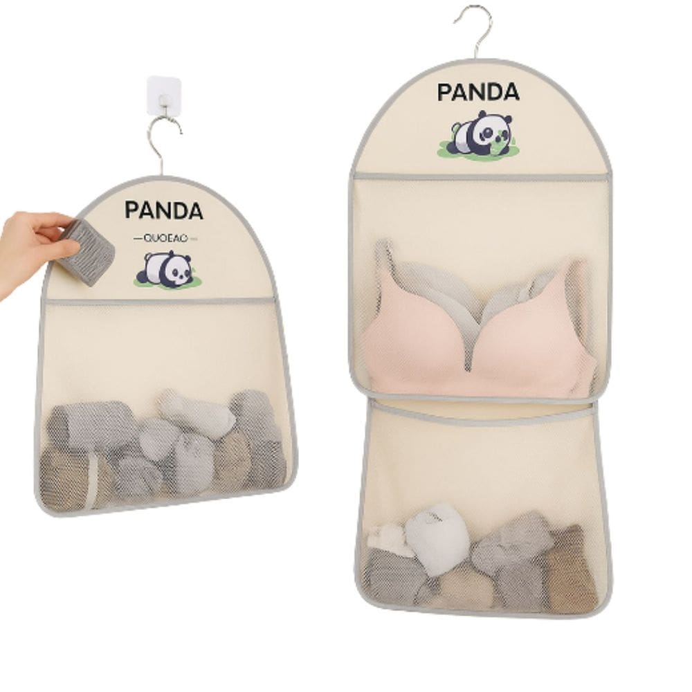 Bolsa Suspensa de Grande Capacidade para Lingerie, Meias, Roupa Íntima, Organizador de Armário