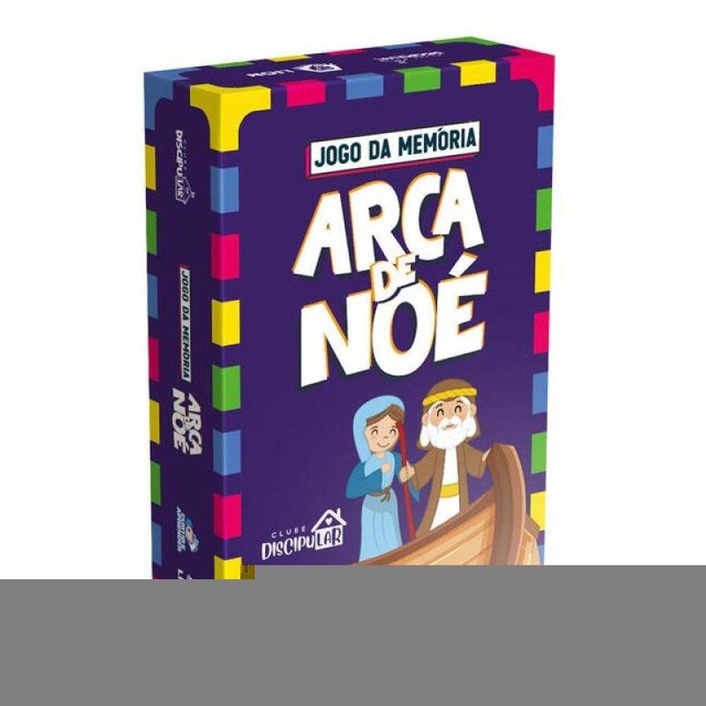 A Arca De Noé - Jogo Da Memória + Livreto