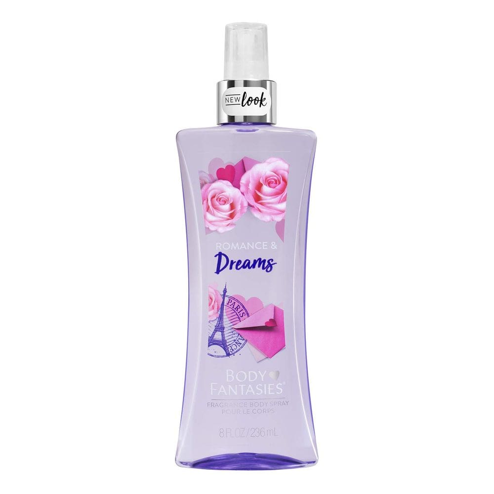 Perfume em spray corporal Body Fantasies Romance and Dreams 240 ml