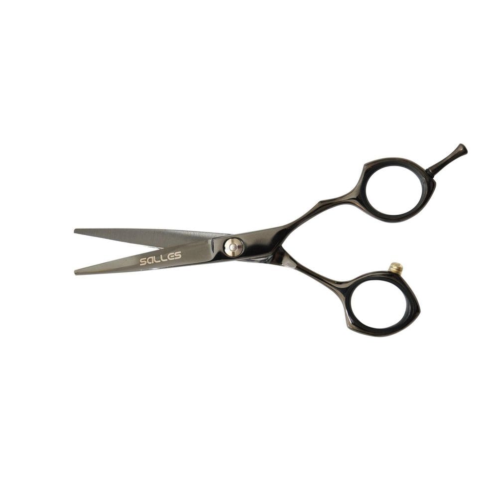 Tesoura Profissional Corte Fio Navalha 5.5 Polegadas Preto