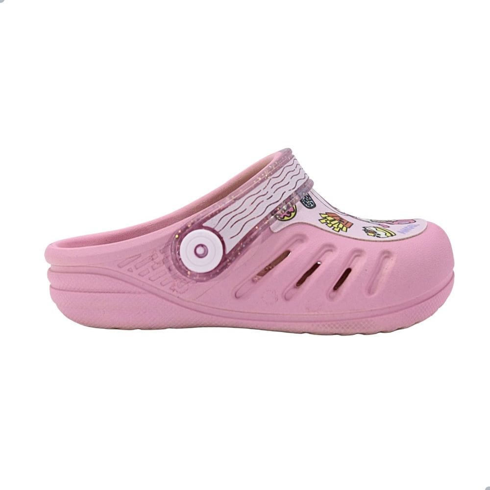 Babuch Infantil Grendene Kids Disney Snug Rosa Médio