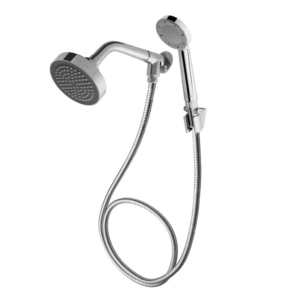 Chuveiro/Ducha Fria Fame 4&quot; Com Desviador e Mangueira 1,8m Cromada 3752