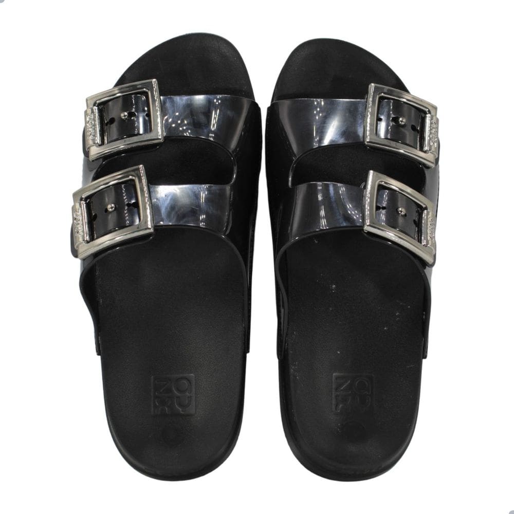 Tamanco Plataforma Zaxy Partner High Preto