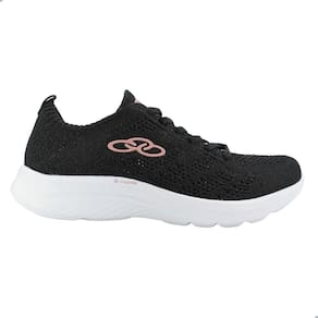 Tênis Feminino Olympikus Ultraleve 130g Preto Rose Copper
