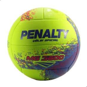 Bola Vôlei Penalty Mg 3600 Verde Amarelo e Laranja