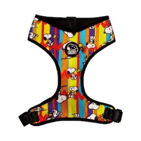 Peitoral De Cachorro Para Corpo Snoopy Colorido Stripe Zooz Pets