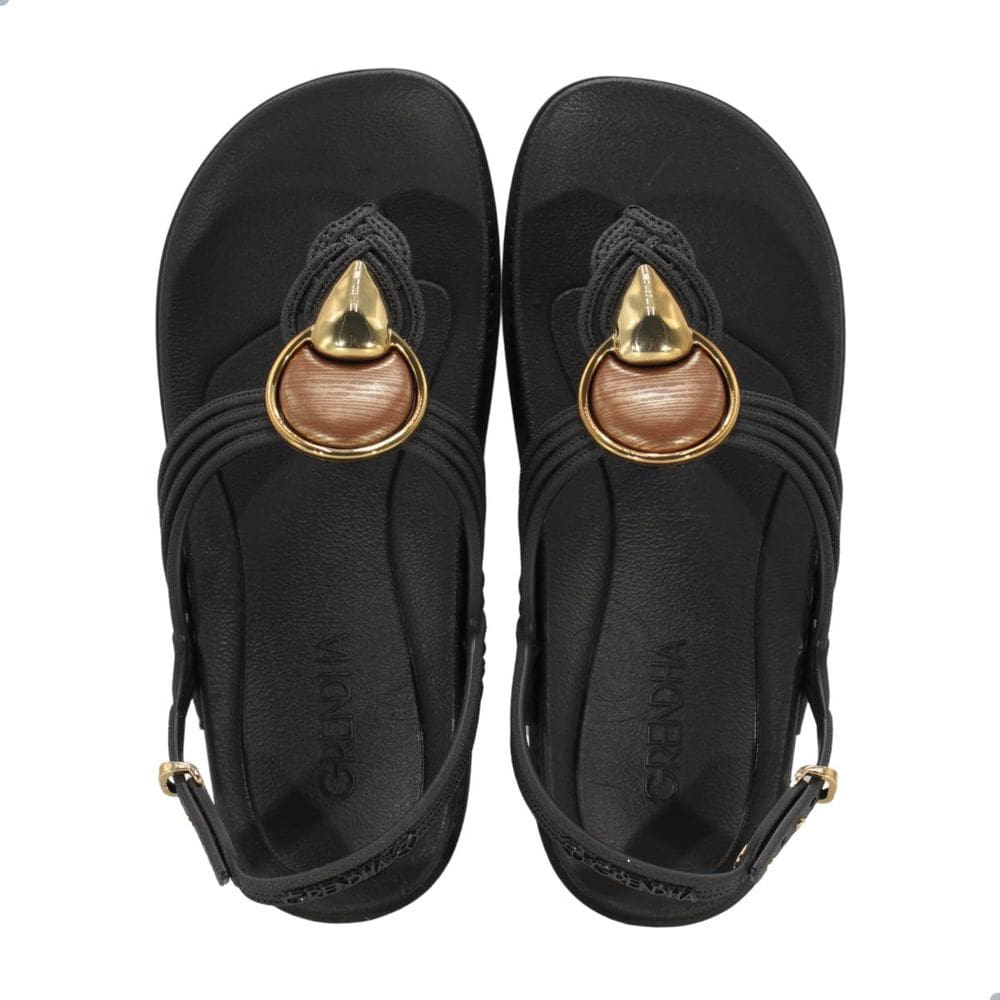 Sandália Feminino Grendha Celebrar Preto