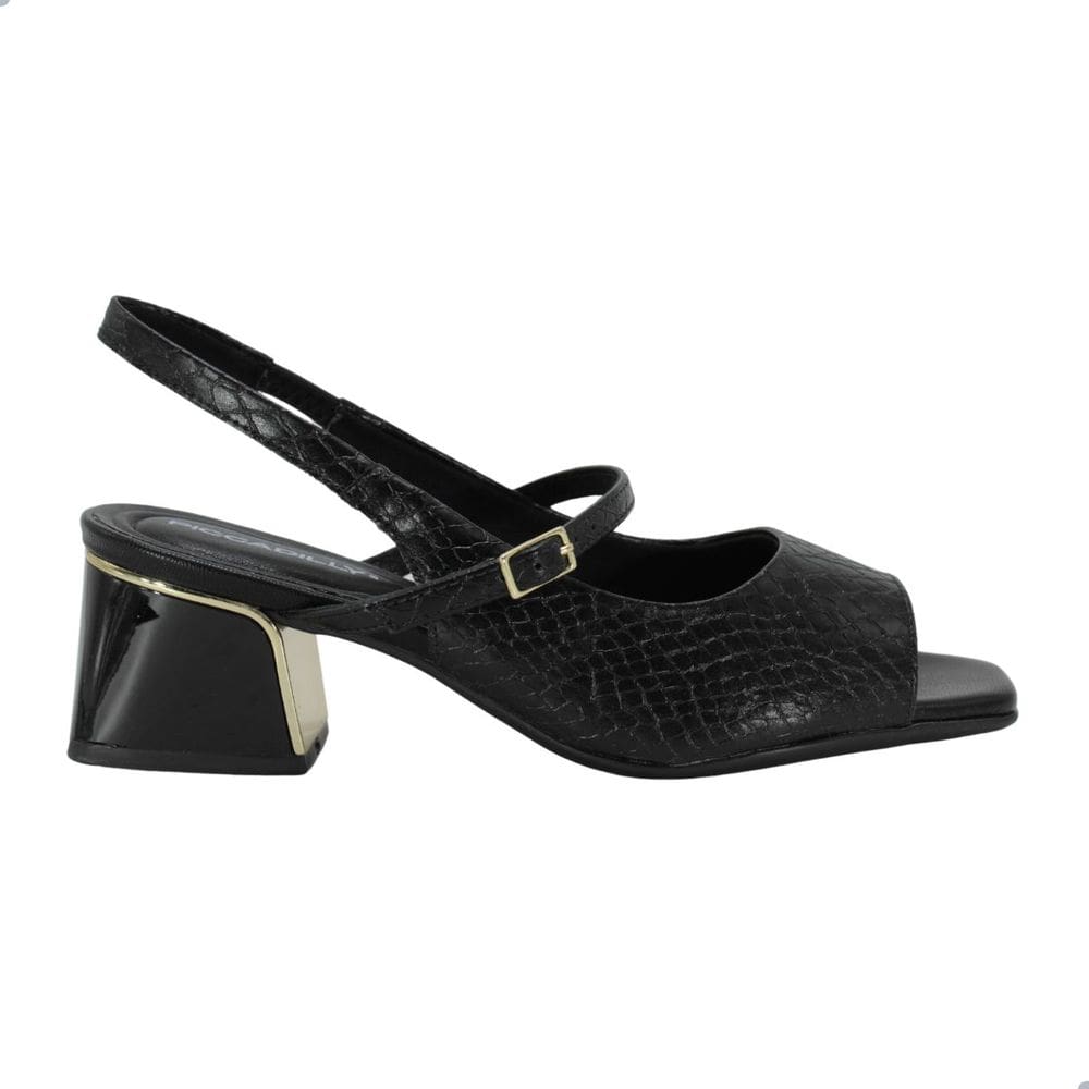 Sandália Feminina Piccadilly 543083 Preta