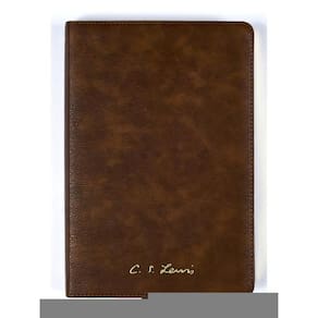 Bíblia C. S. Lewis Nvi, Couro-Soft Marrom, Leitura Perfeita