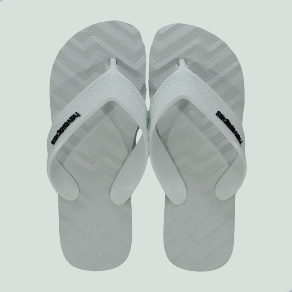 Chinelo Havaianas Track Waves Branco